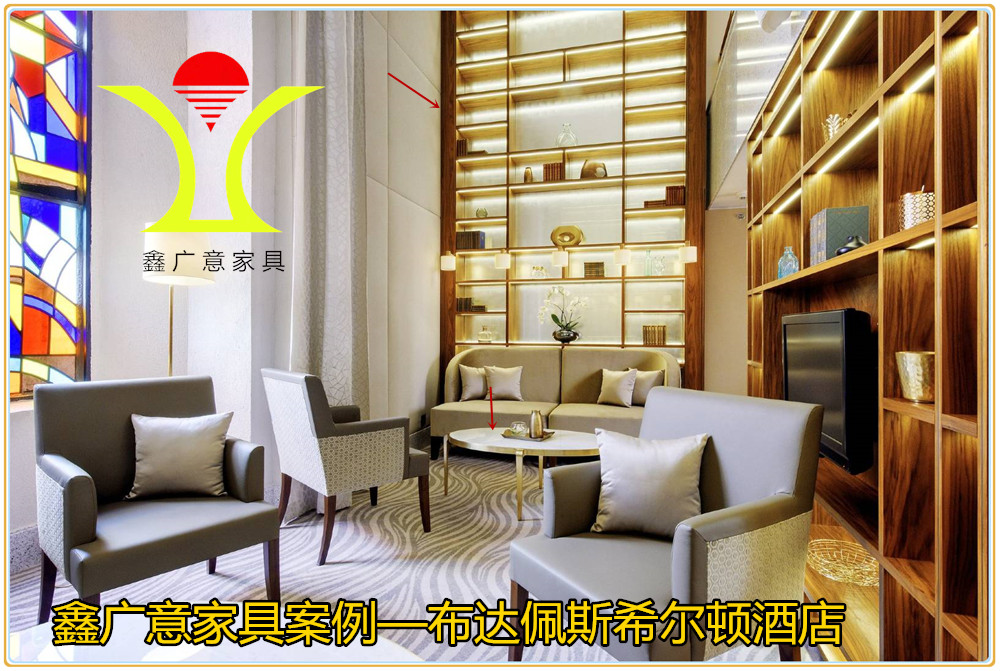 在酒店家具订做设计中鑫广意倡导一体化的整体设计概念将地域文化融入到产品中