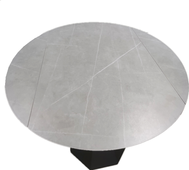 【现货销售】岩板餐桌|桌腿是高级的钢材工艺精湛材料贵质感好做工精细强度高耐1200度高温
