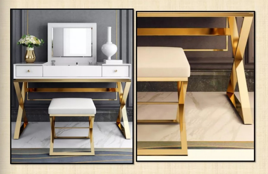 鑫广意不锈钢家具的各种材质介绍帮您获得满意的轻奢定制家具